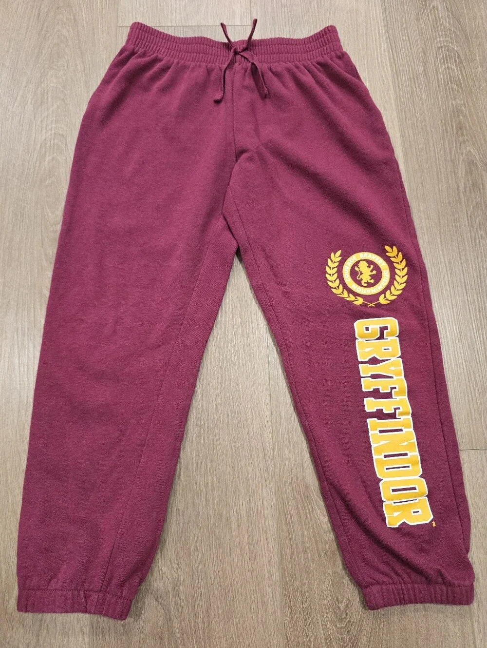 Harry Potter Gryffindor Girls Maroon‎ Sweatpants Set 2 Piece Bundle Size 6X XS
